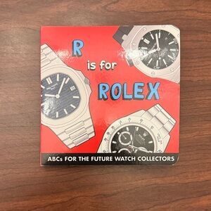 Rolex Themed Children's Book - Red Cover